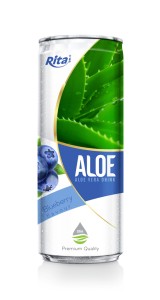 330ml Blueberry Flavor Aloe Vera Drink